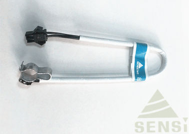 Capteur de température de bride de tuyau de SUS avec le tube de silicagel de fibre de verre dehors
