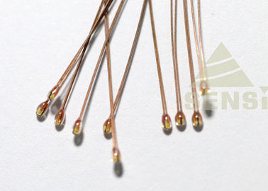 Thermistance de NTC encapsulée par verre radial pour la température sentant la haute délicatesse