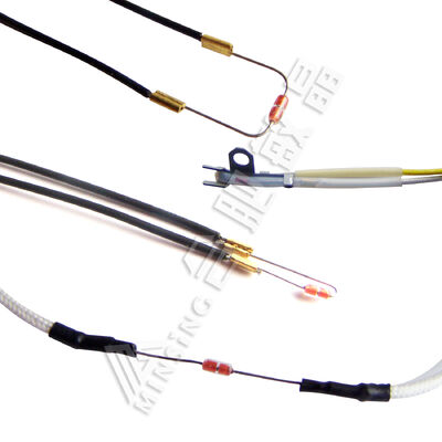 Thermistance NTC axiale scellée en verre MF58, haute précision 100 K ± 1 %, B3990