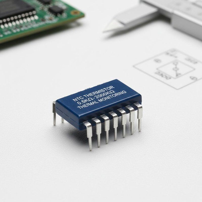 Résistant DIP Résistant NTC très précis offrant une plage de résistance de 0,5 KΩ à 2000 KΩ Conçu pour les systèmes de surveillance thermique
