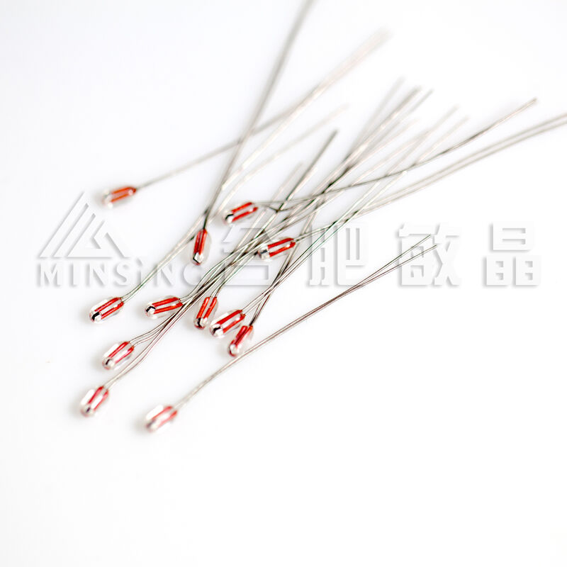 Thermistore NTC encapsulé en verre radiale MF58 100KΩ B3950 Haute sensibilité pour la détection de la température